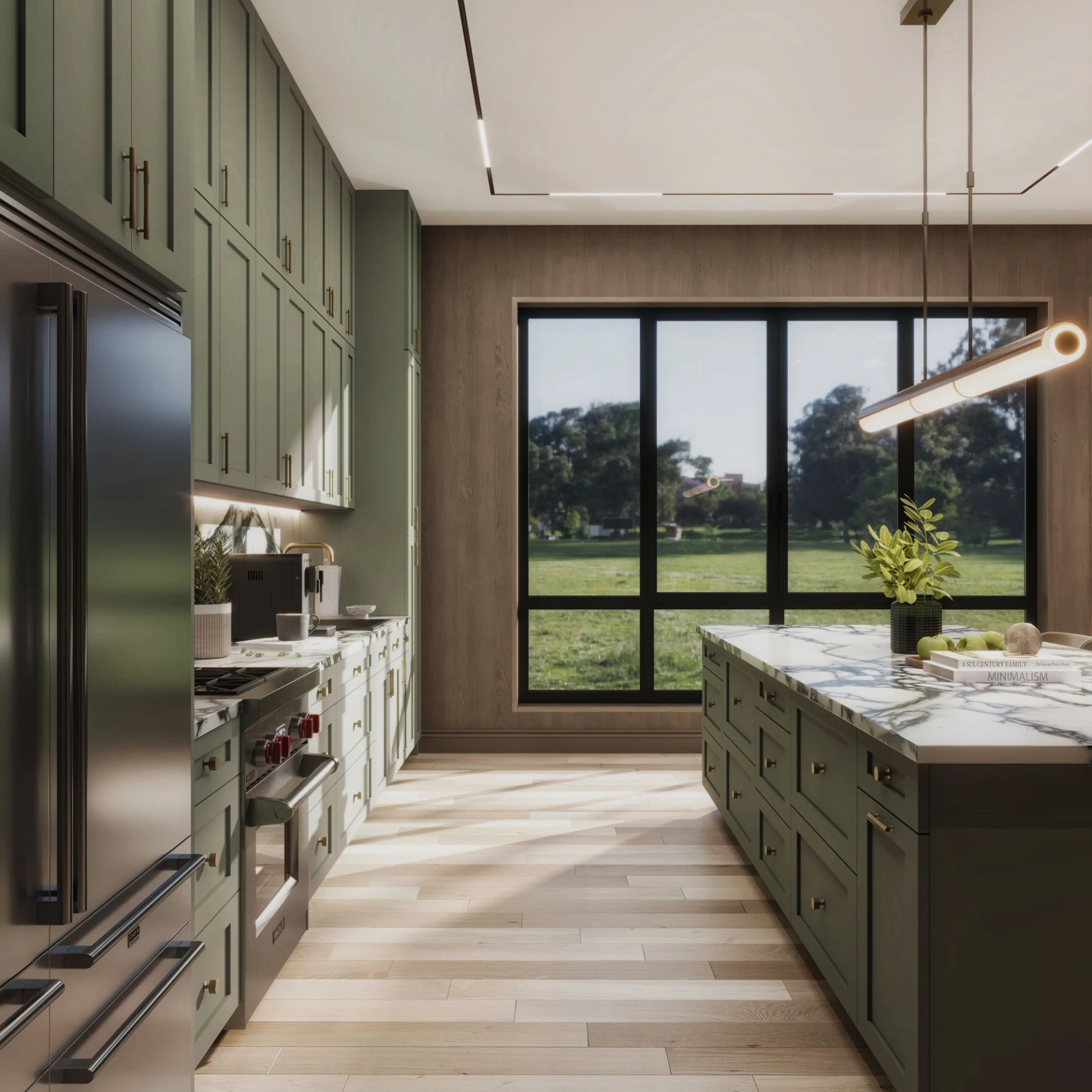 Sage Green Kitchen RTA 