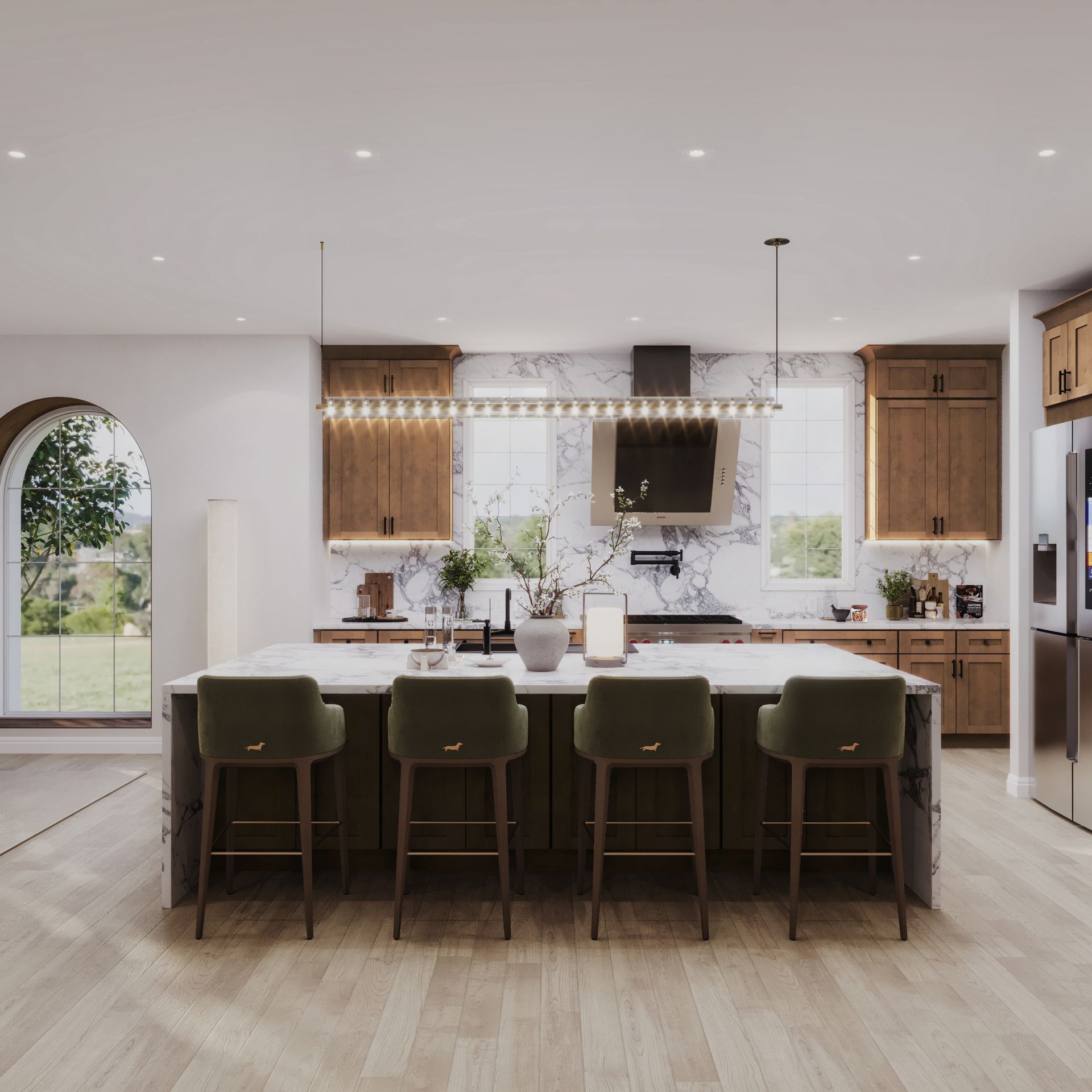 Rustic Wood Kitchen 