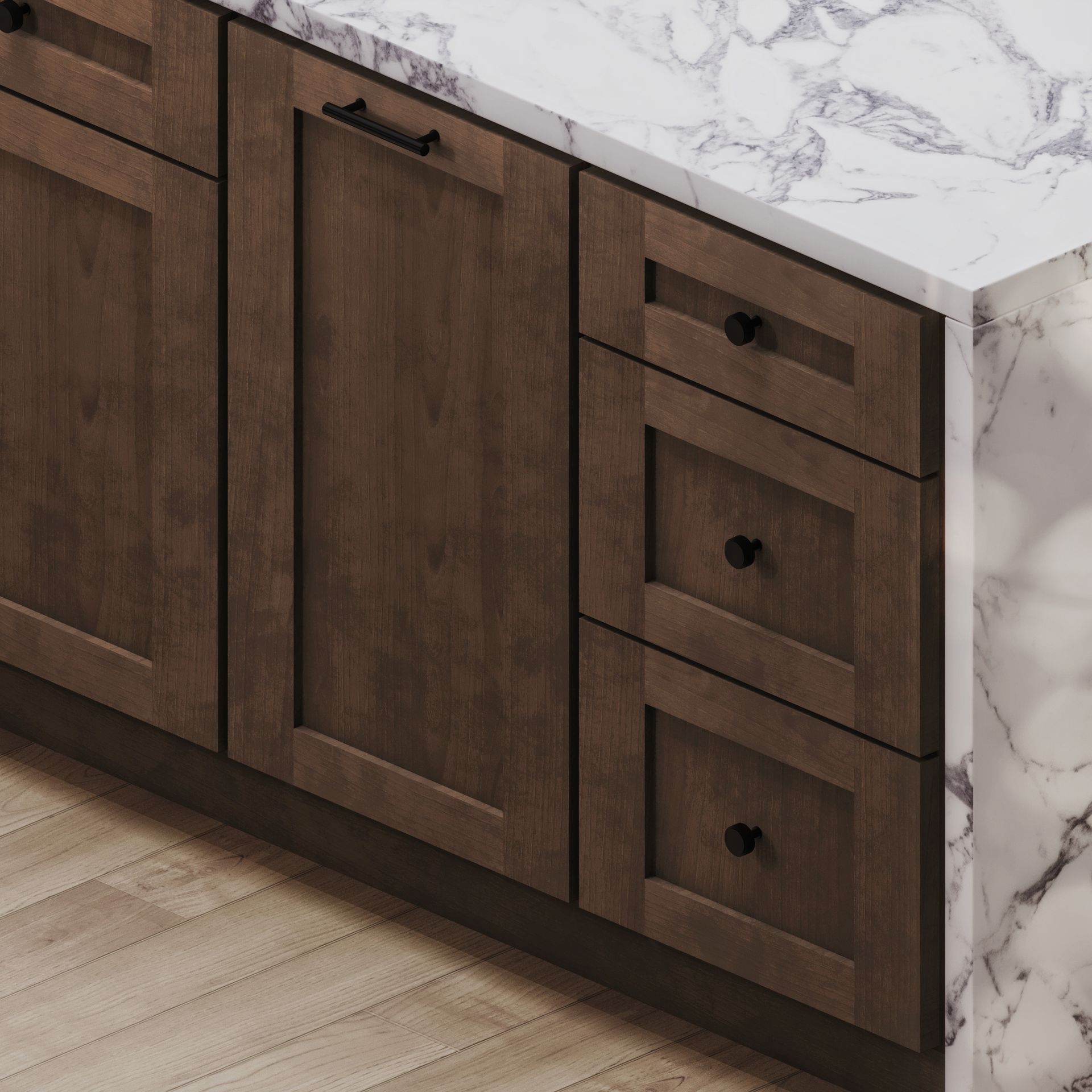 Rustic Wood Kitchen Cabinets 