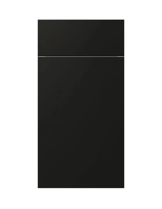 Matte Black RTA Frameless door 