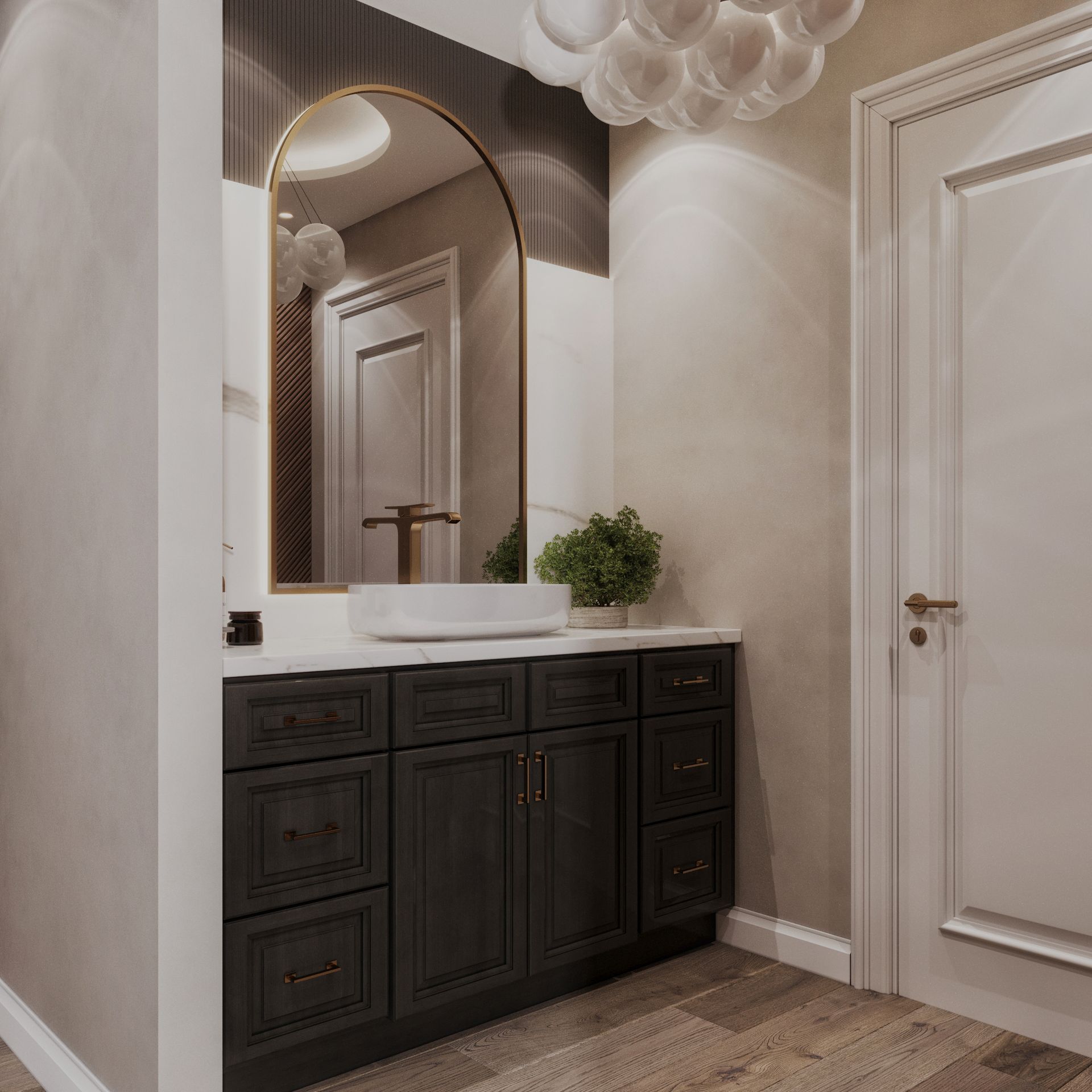 Aspen Charcoal Vanity 