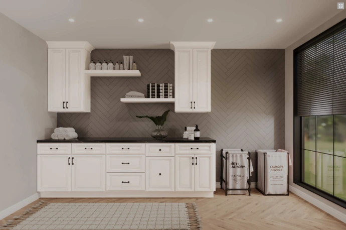 Aspen White Laundry 