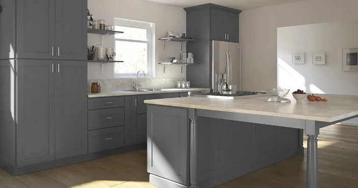 Lancaster Gray Kitchen 