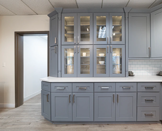 Lancaster Gray Kitchen Display
