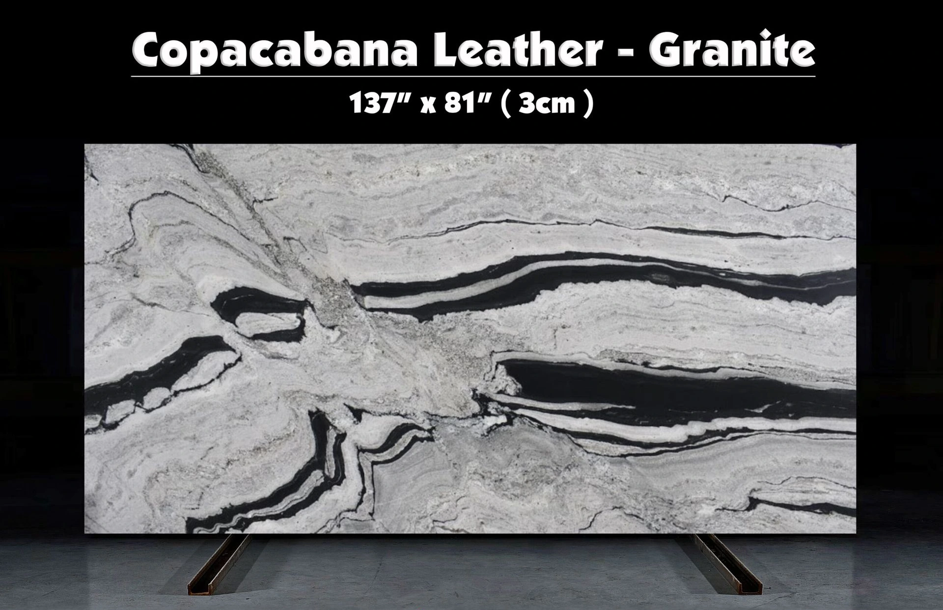 Copacobana Leather Granite