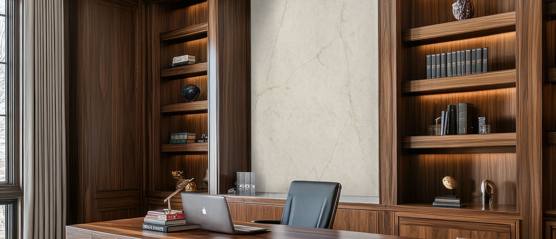 Commercial space with Solitaj quartz surfaces