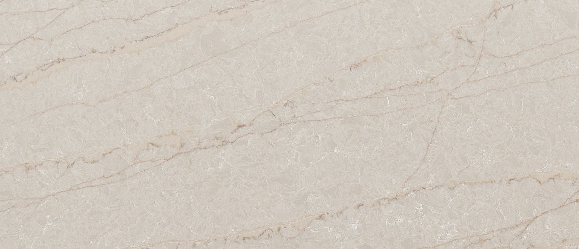 Lumataj off-white quartz countertop with subtle gold veining