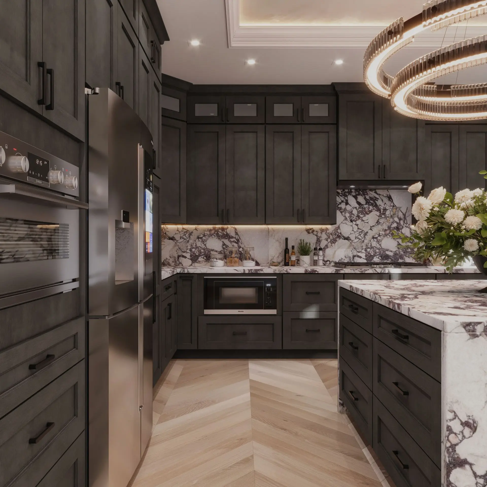 Orlando Sunshine Home Material Kitchen Cabinets