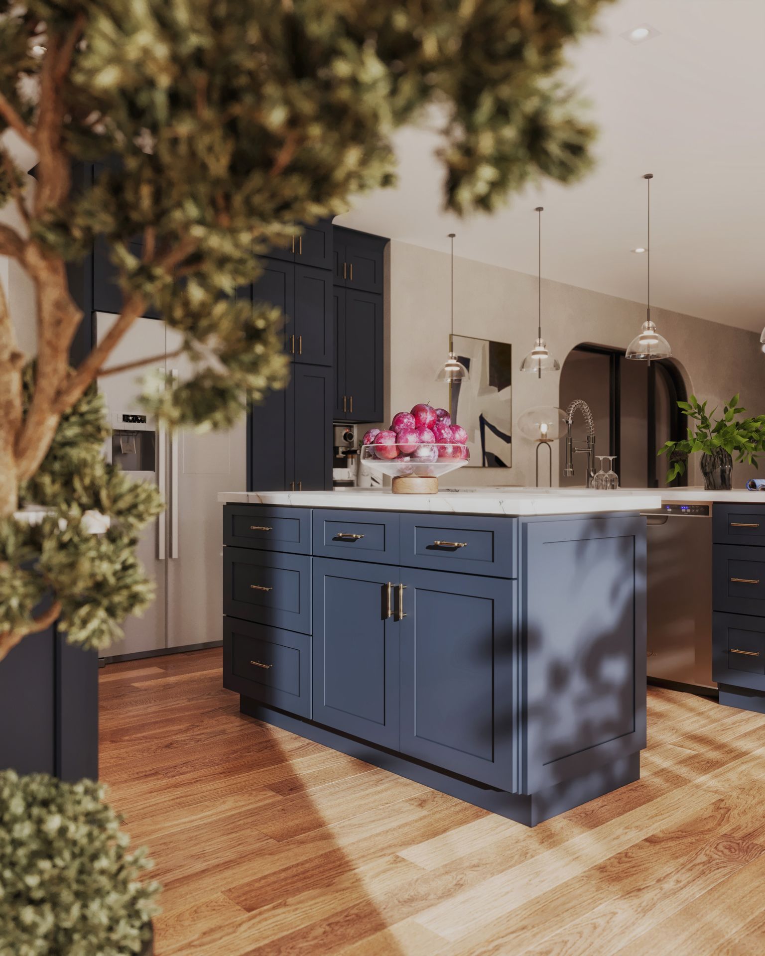 Orlando Sunshine Home Material Kitchen Cabinets